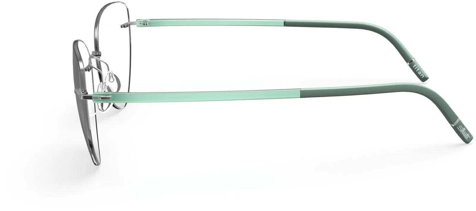 Silhouette The Wave Chassis Rimless 5567 Eyeglasses - view 36